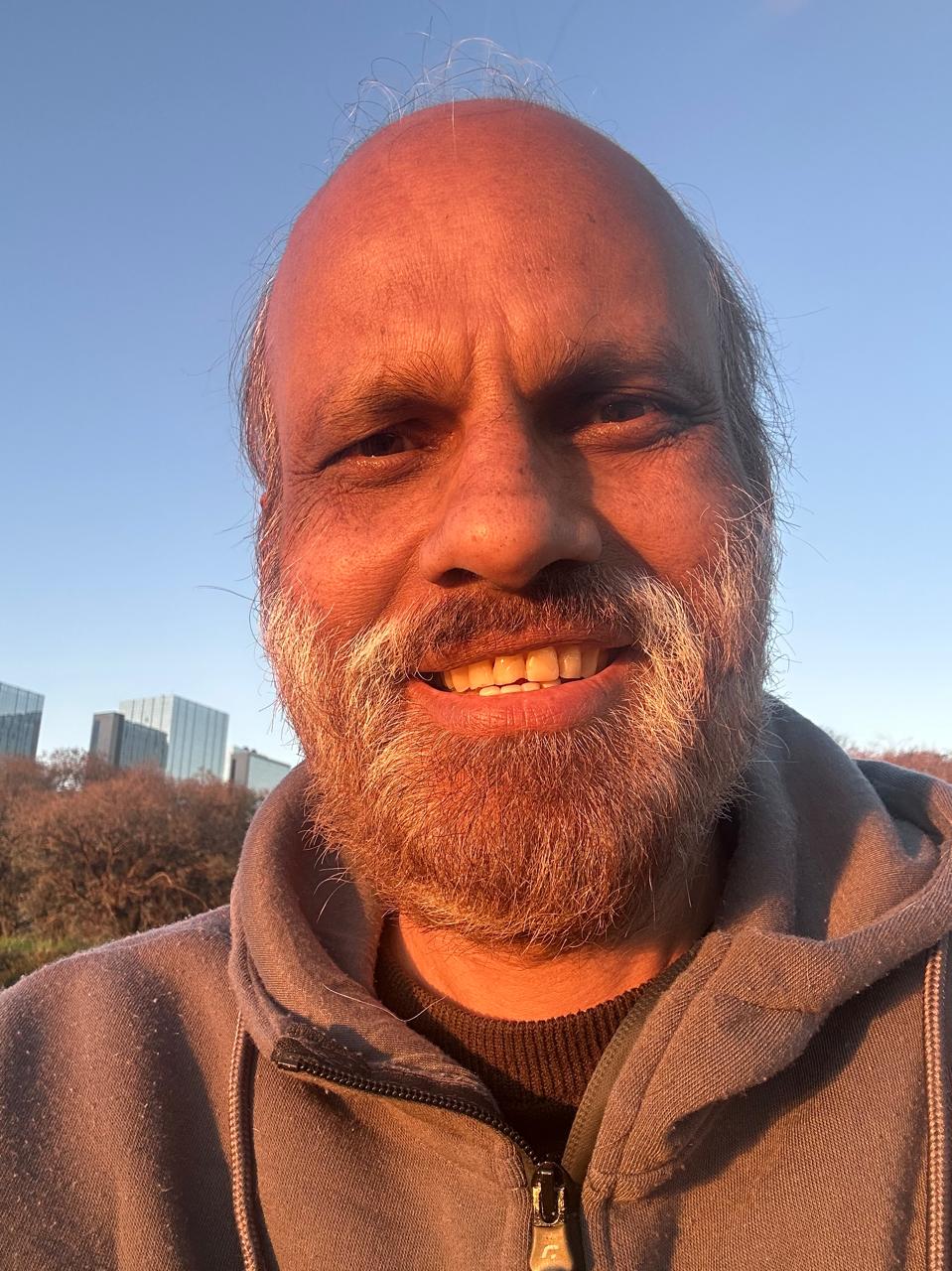 Retrato do professor Nihar Sarkar, Dada Nihar